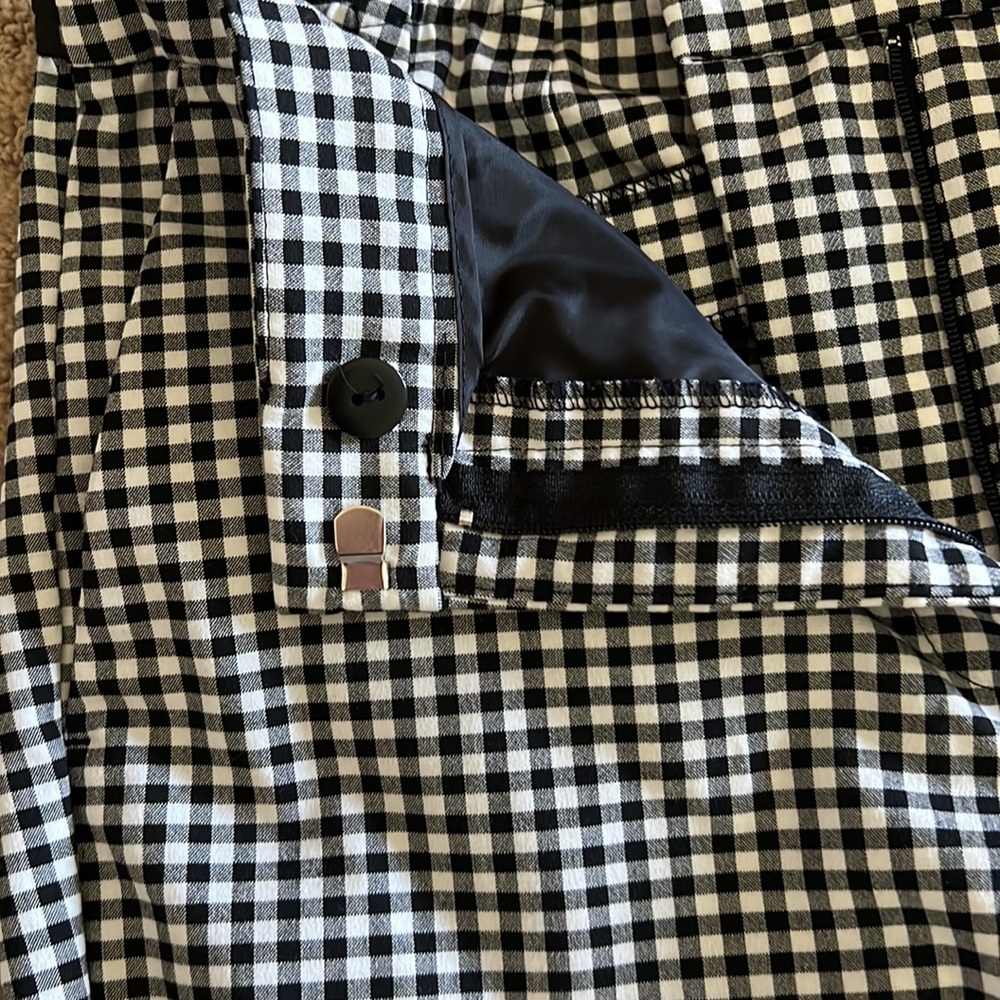 Zara Black And White Pants. - image 4